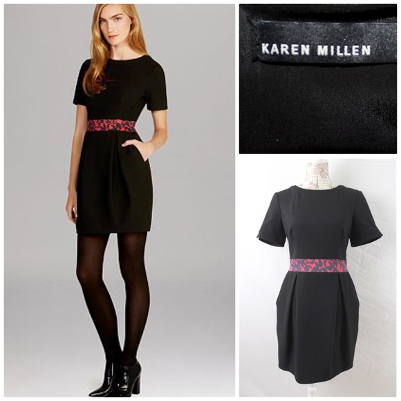 karen millen little black dress